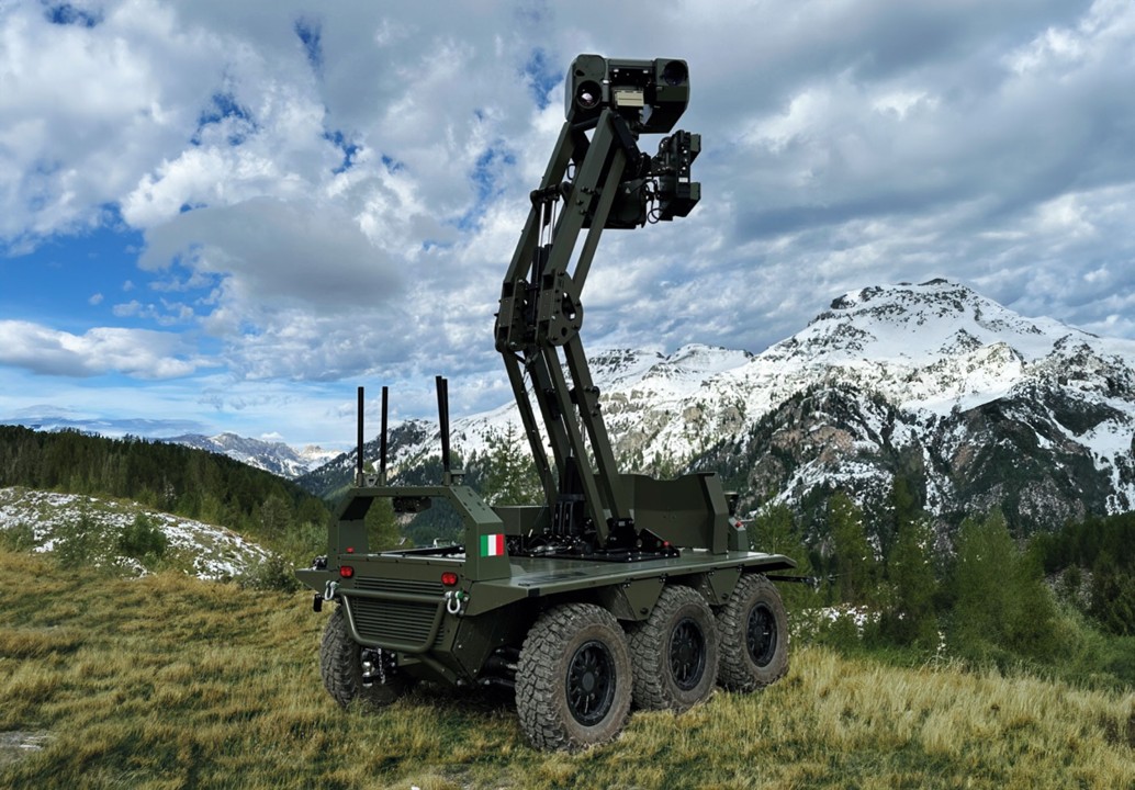 VIKING Italian 6x6 Unmanned Ground Vehicle (UGV) (D)